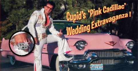 Elvis Pink Cadillac Weddings Las Vegas With Eddie Powers